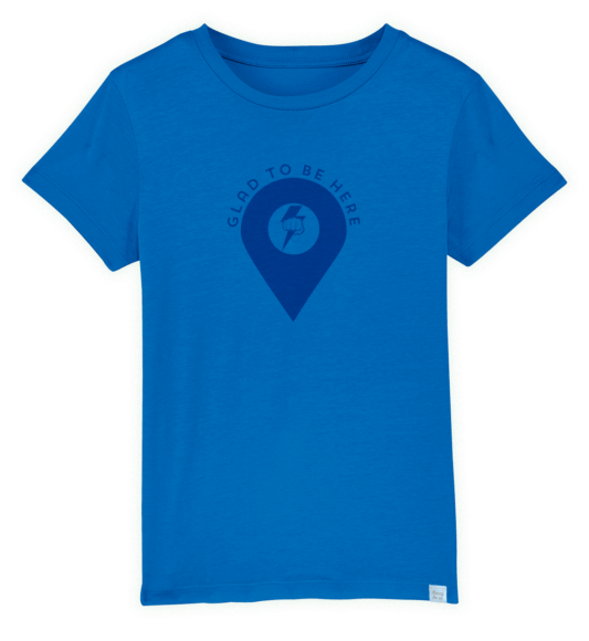 Hooray for us - Glad To Be Here - t-shirt - Royal Blue
