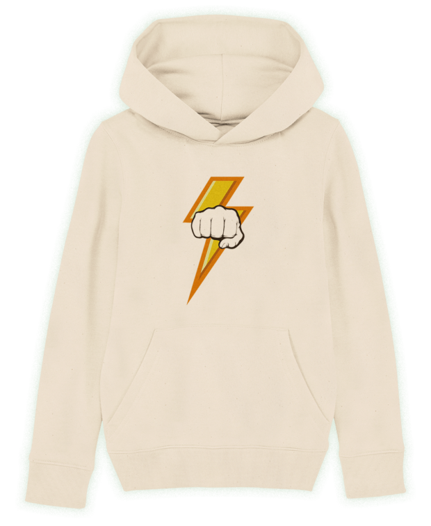 Hooray for us - I ve got the power - Hoodie - Natural Raw