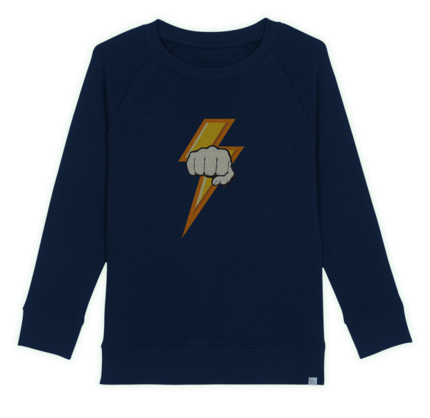 Hooray for us - I ve got the power - Sweater - French Navy